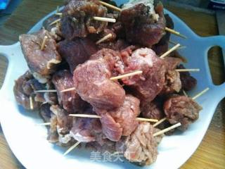 Toothpick Beef recipe