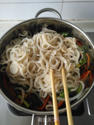 Fried Fish Noodle recipe