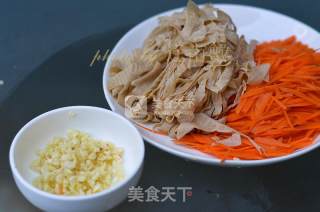 Carrot and Bean Tendons recipe