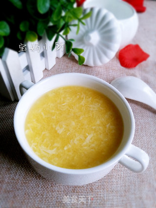 Corn Egg Flower Sweet Soup recipe