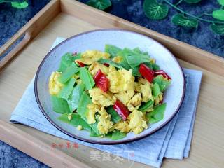 Scrambled Eggs with Loofah Skin recipe