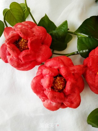 # Fourth Baking Contest and is Love to Eat Festival# Red Rose Flower Bread recipe