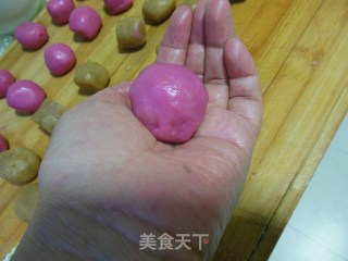 Rose•rose Filling——rose Snowy Mooncake recipe