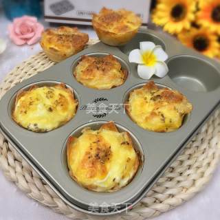 #柏翠大赛# Meat Floss Egg Cheese Tart recipe