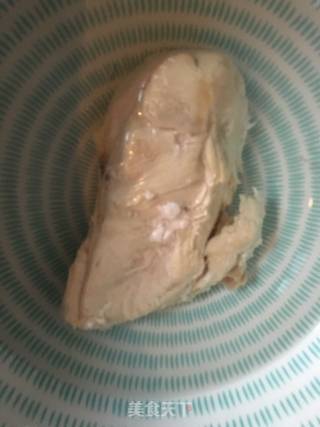 Enoki Mushroom Mixed with Chicken Breast recipe