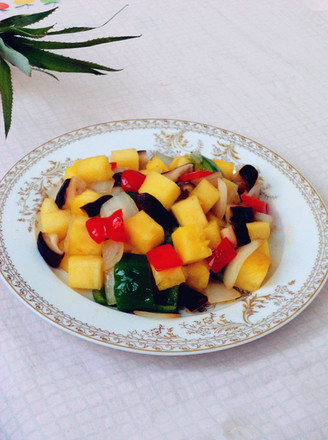 Multicolored Pineapple recipe