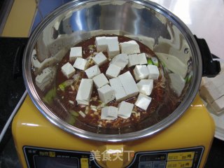 Mapo Tofu-trial of Jiesai Chi Cooking Pot recipe