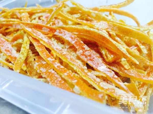 Candied Orange Peel recipe