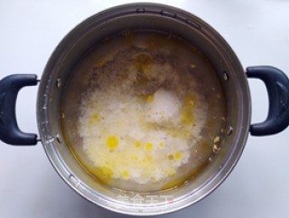 Black Ginseng Lean Pork Vegetable Pickled Rice recipe