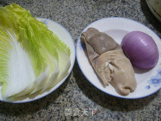 Stir-fried Cabbage with Onion Pork Belly recipe