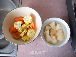 Yam Spare Ribs Soup recipe