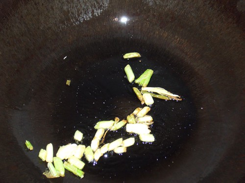 Scallion Fried Rice with Soy Sauce recipe