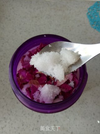 Coconut and Rose Flower Milk Recipe recipe