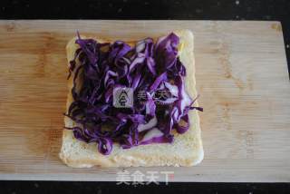 Delicious Breakfast Sandwich#小熊托士炉# recipe