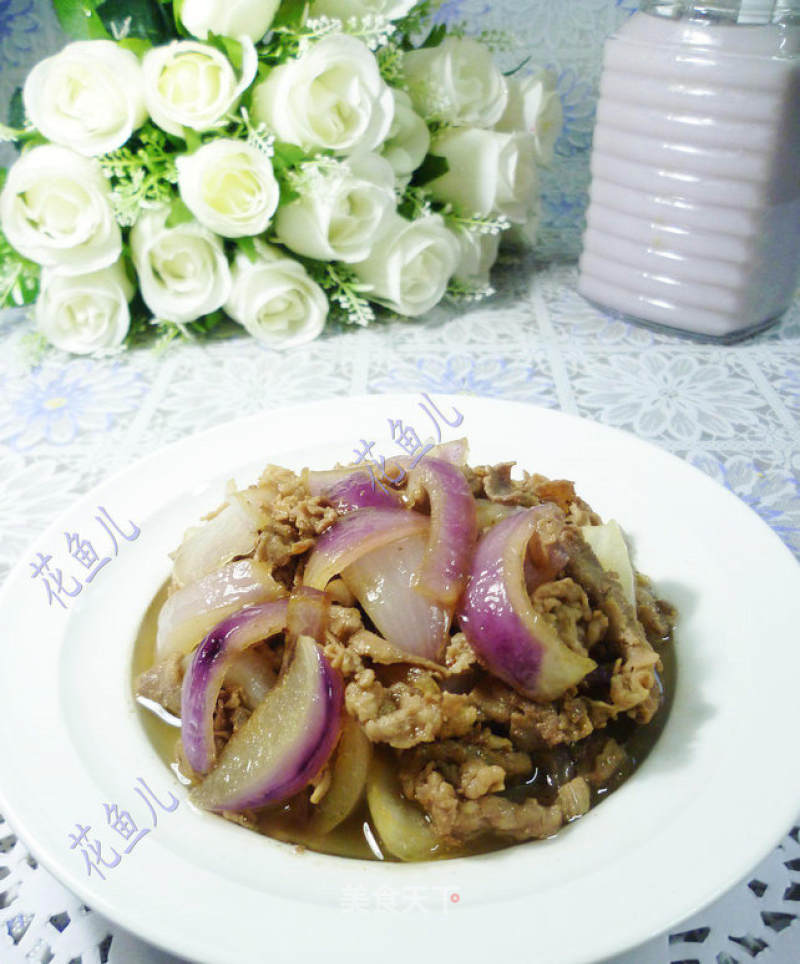 Fried Beef Slices with Onion
