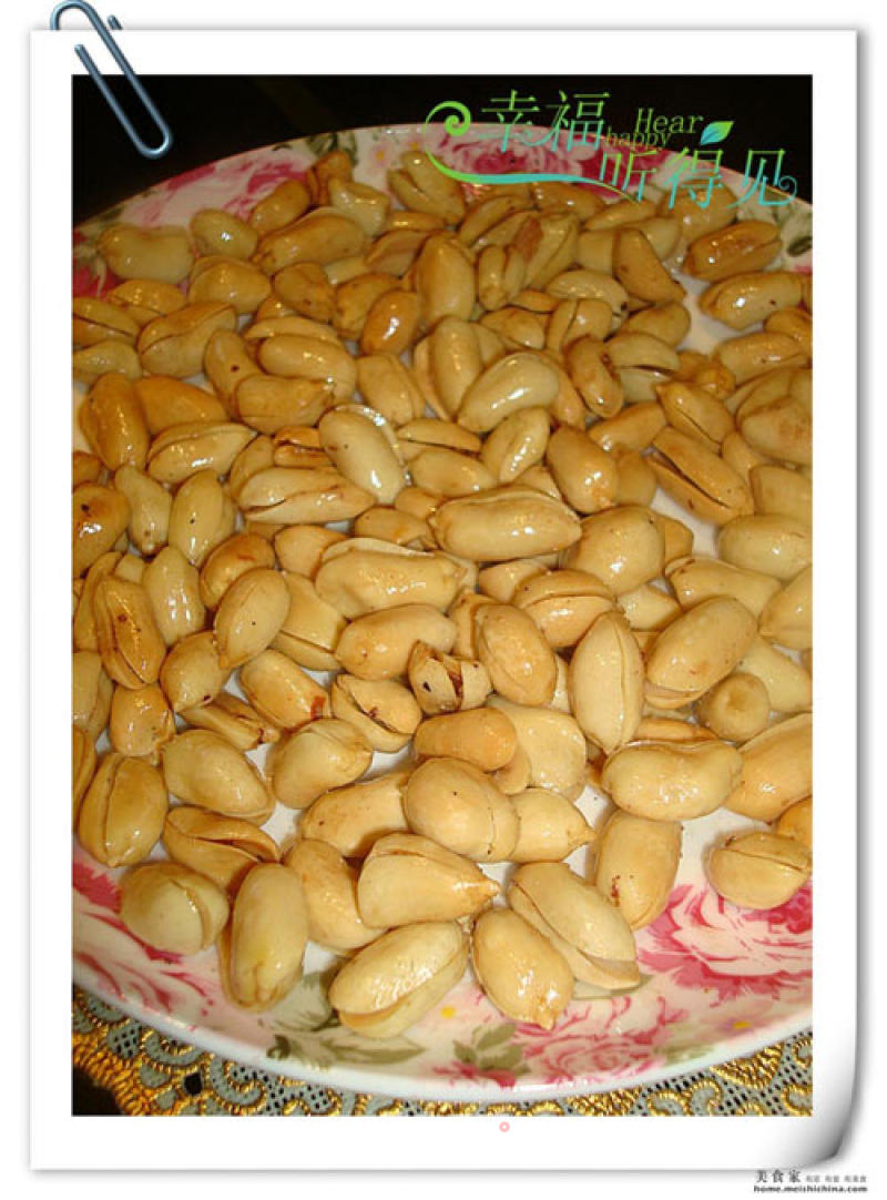 Salt and Pepper Roasted Peanuts---favorite Snacks recipe