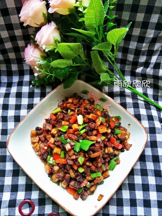 Stir-fried Vegetarian Three Ding recipe