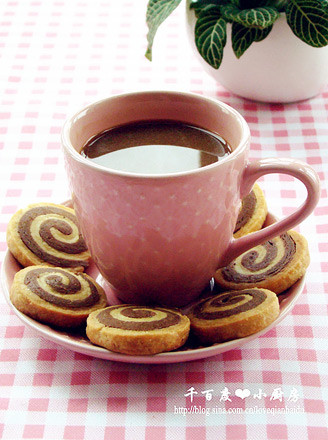 Cocoa Roll Shortbread recipe