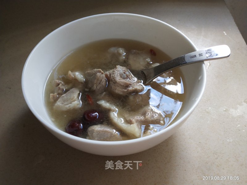 Astragalus Codonopsis and Red Date Bone Soup recipe