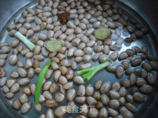 Cold Kimchi Peanuts recipe