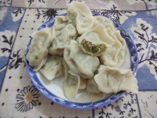 Pork Dumplings with Green Pepper recipe