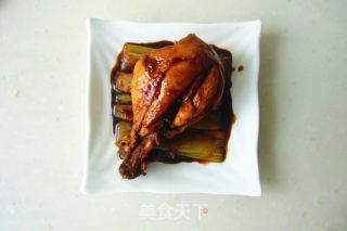 Braised Chicken Drumsticks with Scallions recipe
