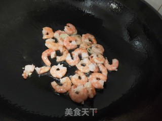 Fried Loofah with Shrimp recipe