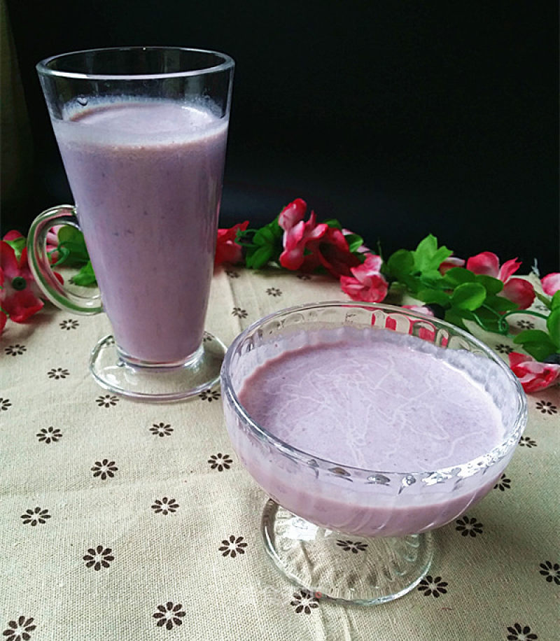Purple Sweet Potato Peanut Condensed Milk recipe