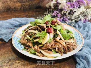 Shredded Beef with Cold Dressing recipe