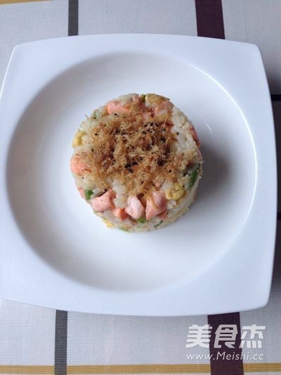 Salmon Fried Rice recipe