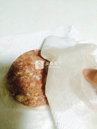 Black Pepper Beef Patties recipe