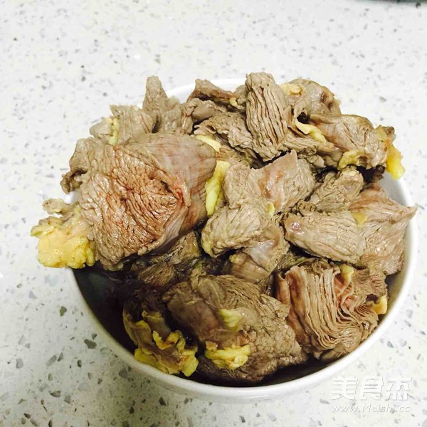 Roast Beef with Fresh Bamboo Shoots recipe