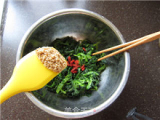 Sesame Spinach recipe