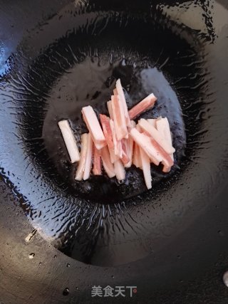 Stir-fried Pork Belly with Cucumber recipe
