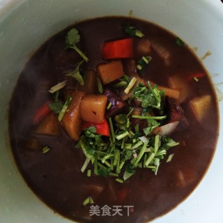 Curry Beef Rice recipe