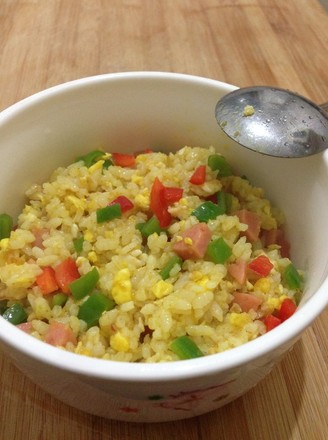 Golden Egg Fried Rice recipe