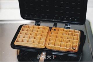 【cocoa Waffles】——small Snacks that Can be Homemade without An Oven recipe