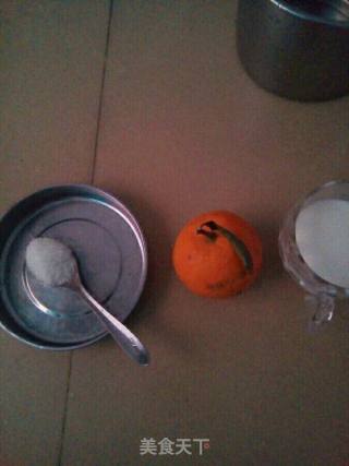 Sweet and Delicious Afternoon Tea~~ Orange Milkshake recipe