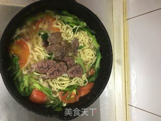 Beef Noodles in Clear Soup recipe