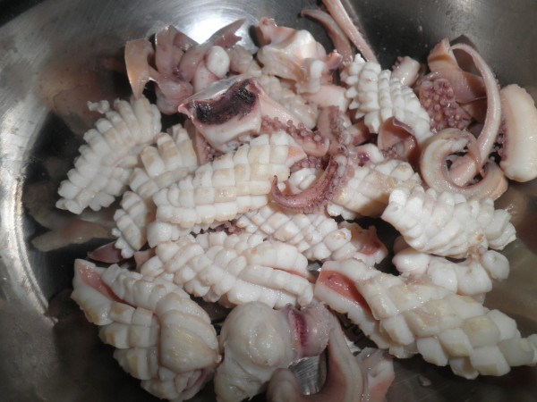 Cold Squid Roll recipe