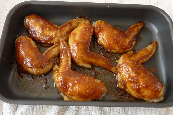 Grilled Chicken Wings with Jam recipe