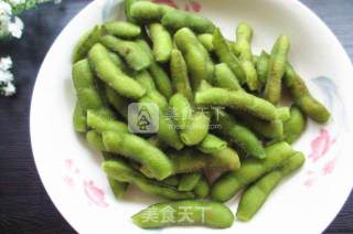 Spicy Cold Edamame recipe