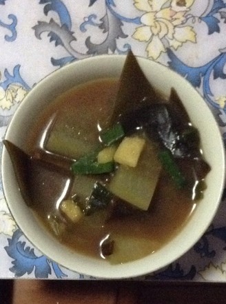 Winter Melon Kelp Vegetarian Soup recipe