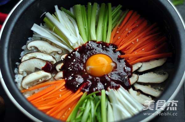 Tekamai Stone Bibimbap recipe