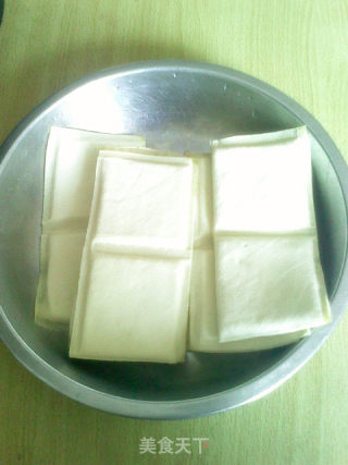 Spiced Dace Stuffed with Tofu Plate recipe