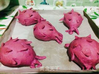 #aca Fourth Session Baking Contest# Making Pornographic Bread with True and False Dragon Fruit recipe