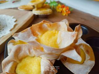 Wonton Egg Tart recipe