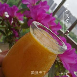 Pineapple Mango Juice recipe
