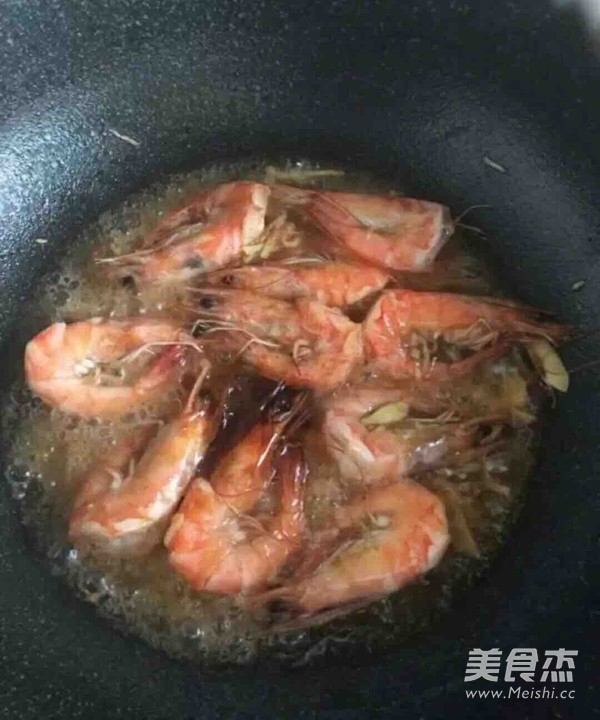 Coke Ginger Shredded Shrimp recipe