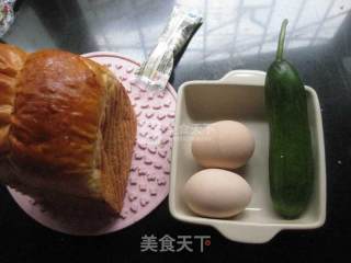 Cucumber Egg Sandwich recipe